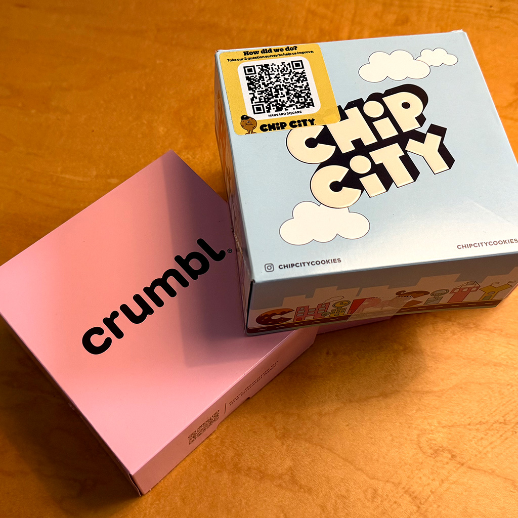 In a giant-cookie battle of Chip City vs. Crumbl, Harvard Square wins big, even a little too big