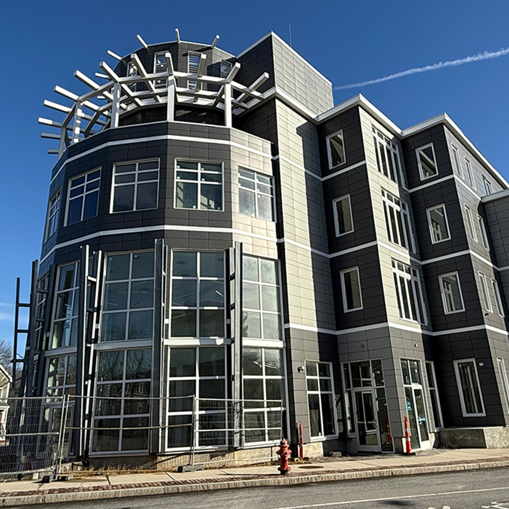 After around a decade of construction, the Beacon Suites Hotel is expected to open this spring