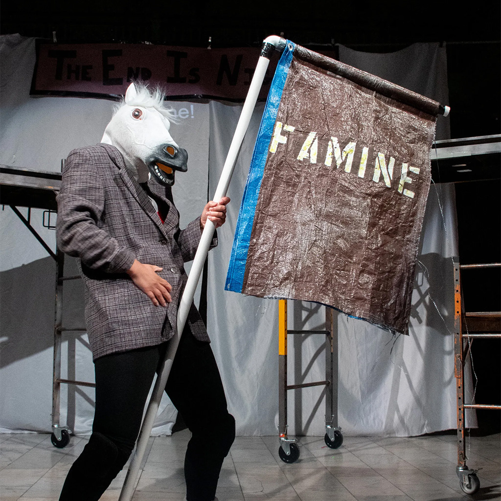 How clown troupe Liars and Believers created the apocalyptic death match of ‘The End is Nigh’