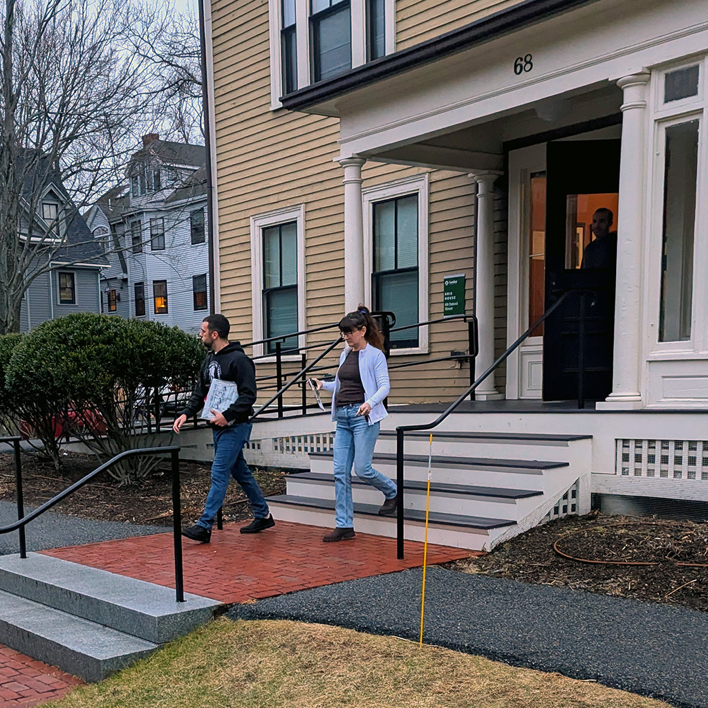 Homeland Security searches a Lesley University residence hall