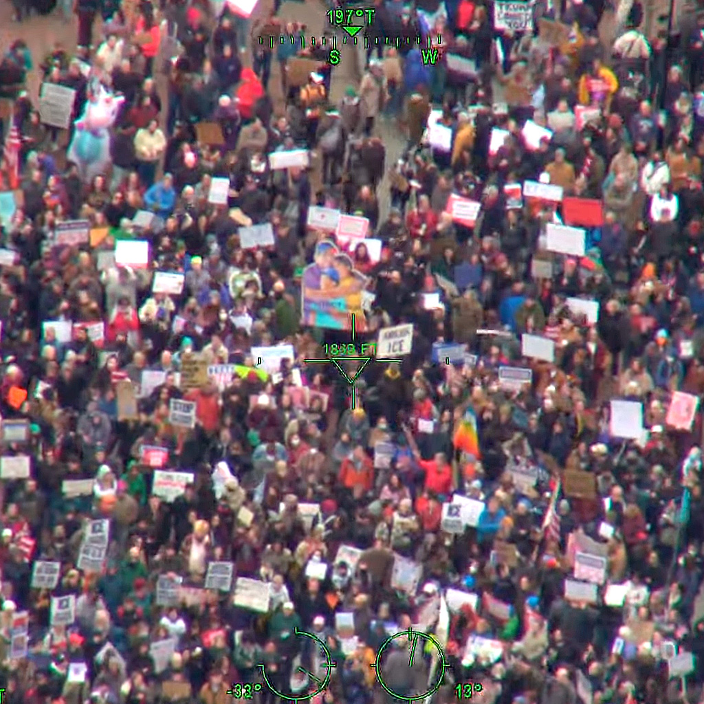 Protest surveillance: What State Police saw from the sky as we spoke against killings by federal agents