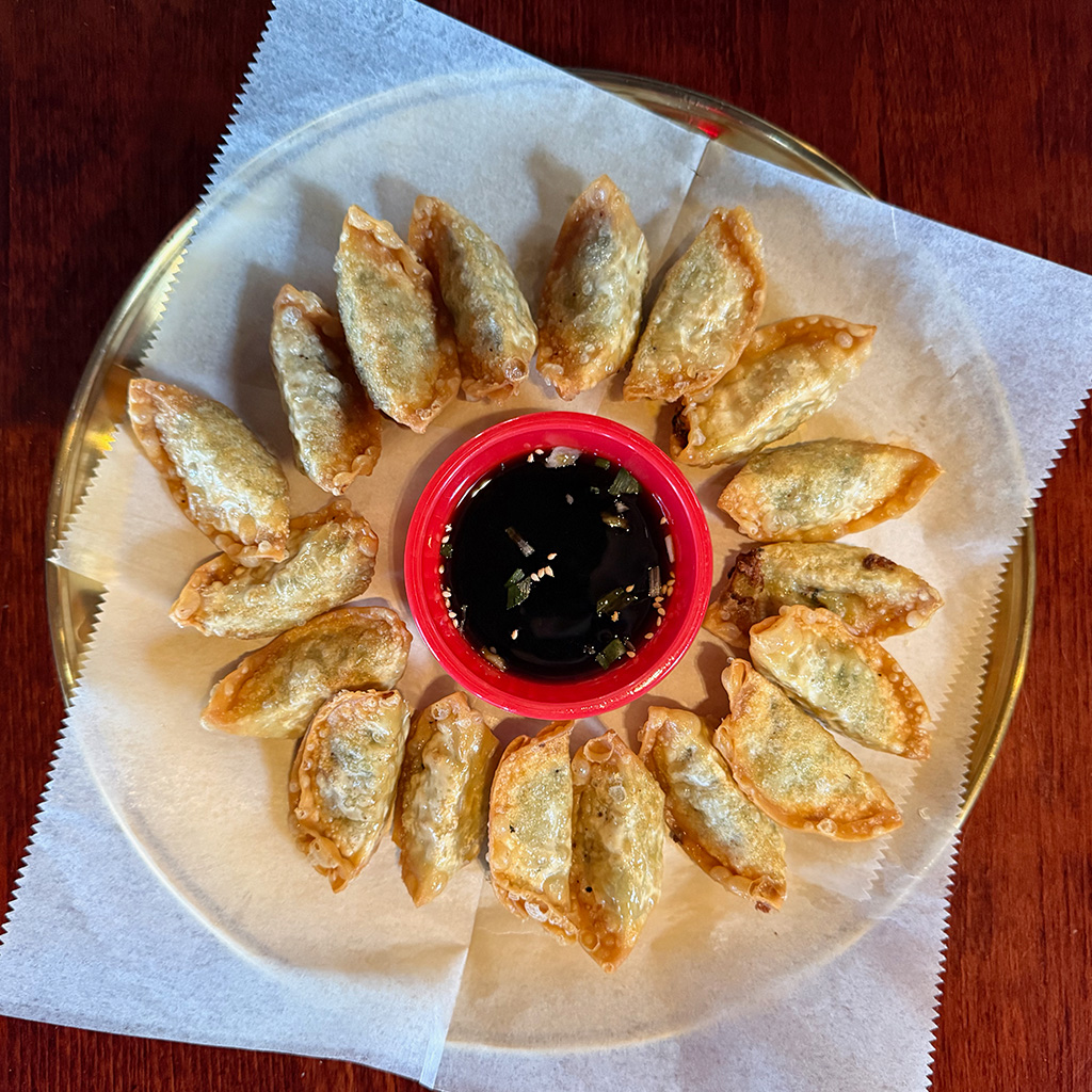 Veggie mini mandu at K-Bok Korean Fried Chicken