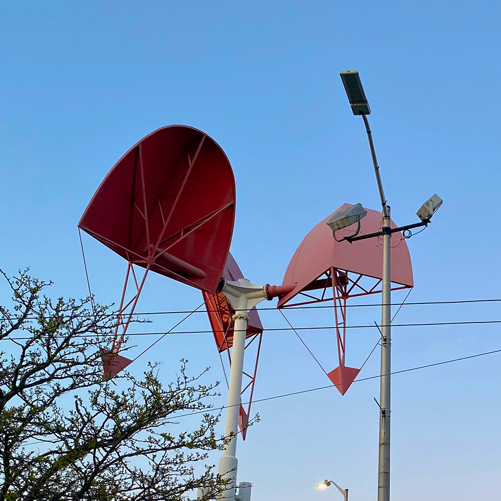 Repairs to ‘Gift of the Wind,’ the Porter Square T stop sculpture, could be budgeted this year