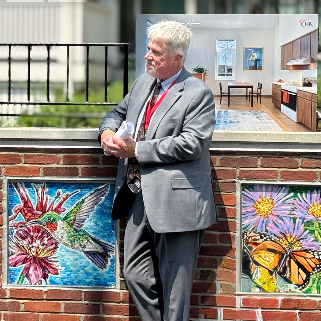 Plan for affordable homes on Porter Street is a capstone as Johnston retires from CHA
