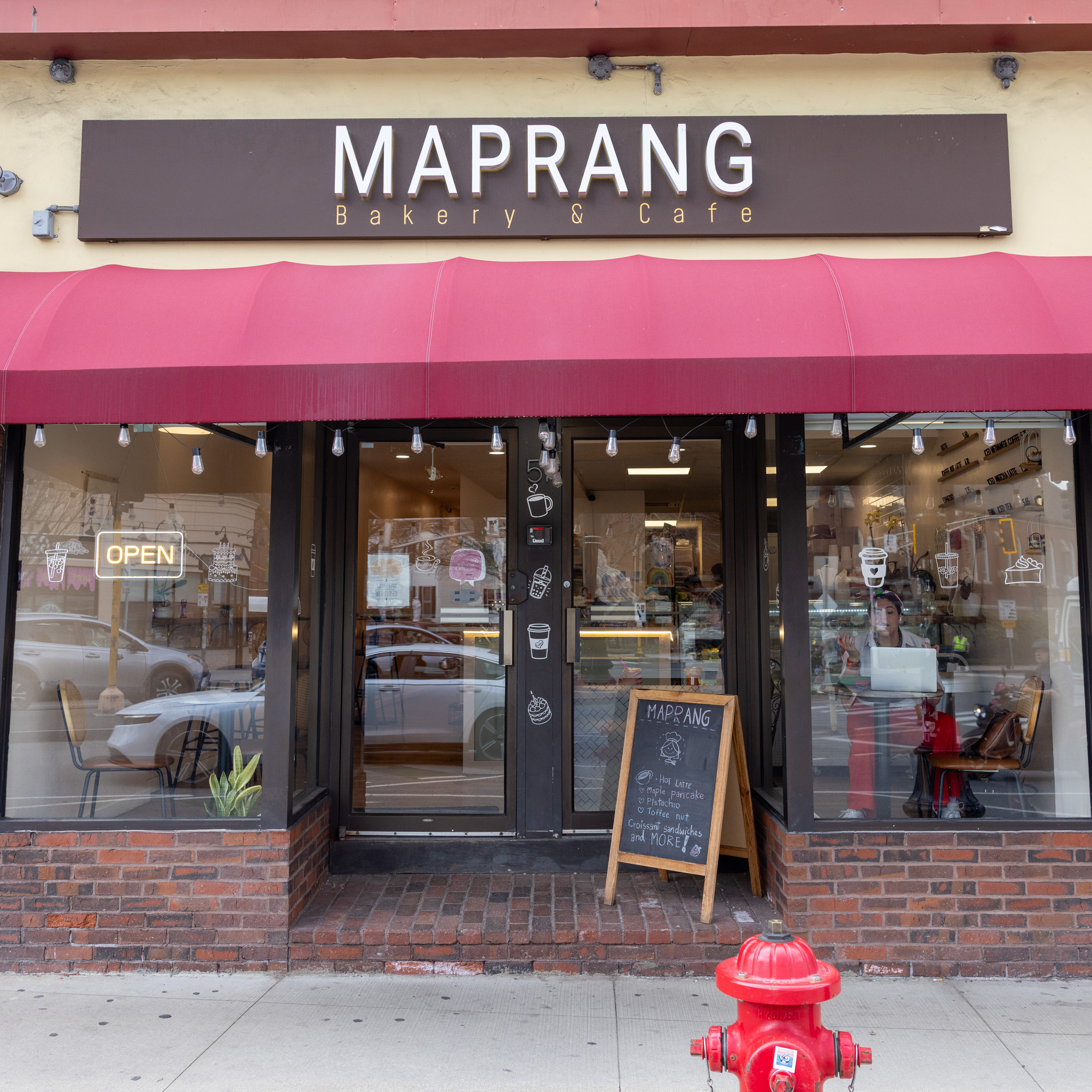 Outside of Maprang, Union Square. (Photo: Carson Paradis)