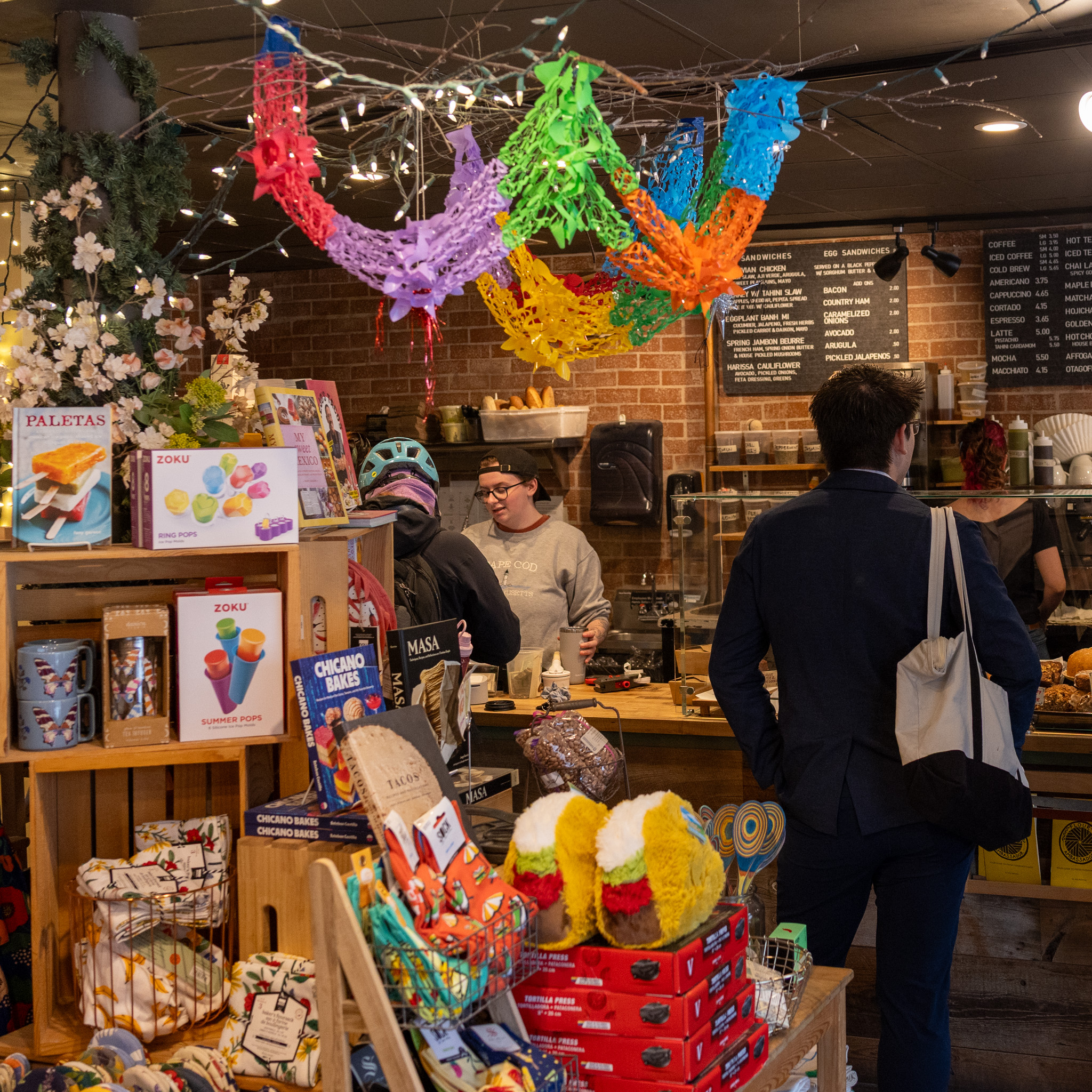 Fringe benefits: Coffee with something extra, somewhere else