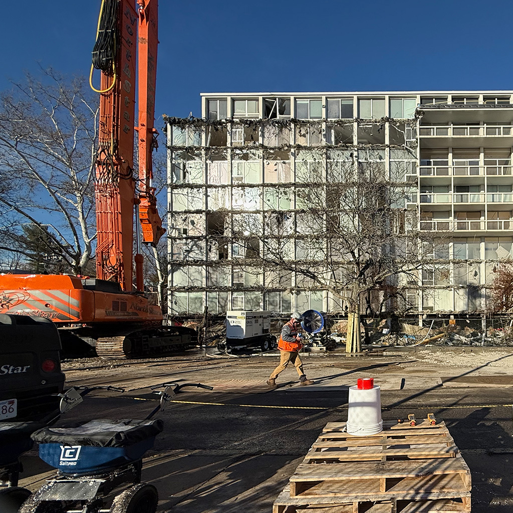 Demolition detours end Friday so traffic can return to normal around the site of former Riverview condos