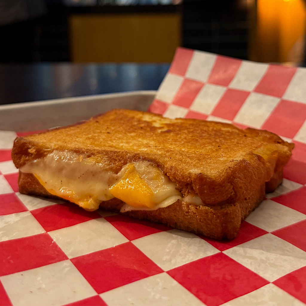 Grilled cheese at Juicy Jay’s