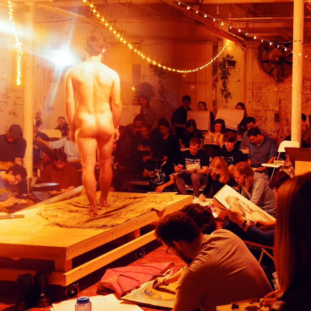 Life Drawing Boston draws love from its community along with an entertainment license